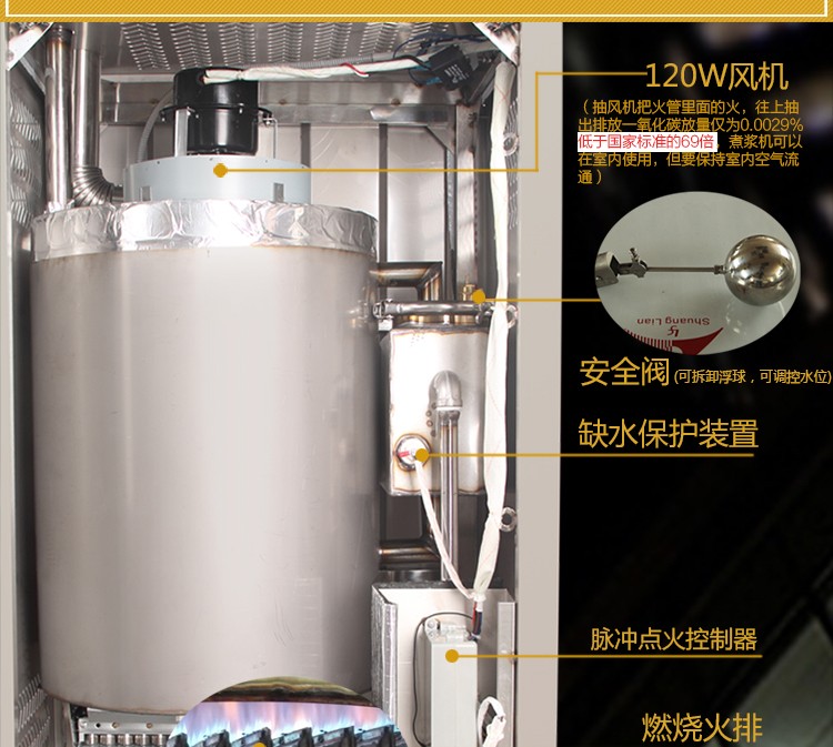 商用蒸汽發(fā)生器|豆腐煮漿機|環(huán)保燃?xì)夤?jié)能蒸汽機|無壓饅頭房|釀酒鍋爐 食品機械