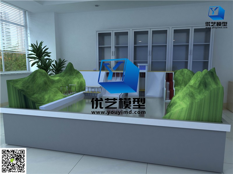 水利水電模型效果圖 水利水電模型效果圖
